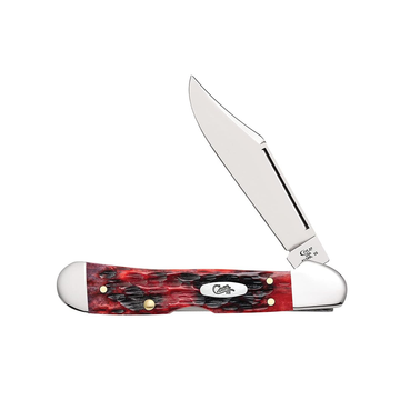 XX WR Pocket Knife Mini Copperlock Crimson Bone W/Shield Item #27385