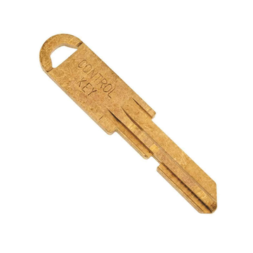 Titan Control Blank Re-keying Tool Key for kwikset 6-Pin Knobs and Deadbolts