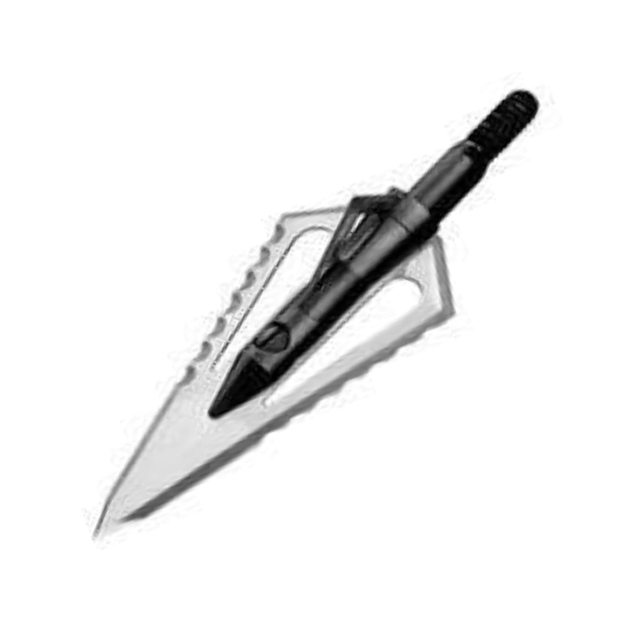 SBC100-4 Stinger Buzzcut 4 Blade Arrow Broadhead (Pack of 3), 100-Grain