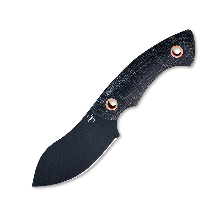 Nessmi Pro Black Copper Fixed Blade Knife