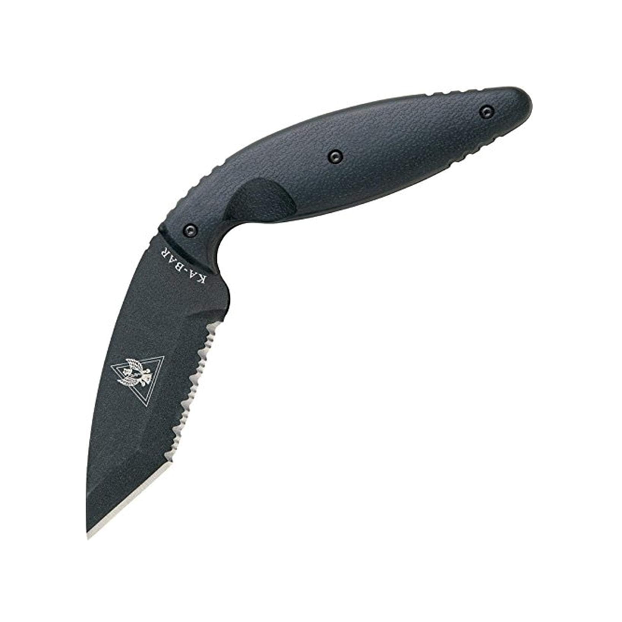 1485-1   Law Enforcement Tanto Knife (Large, Black)