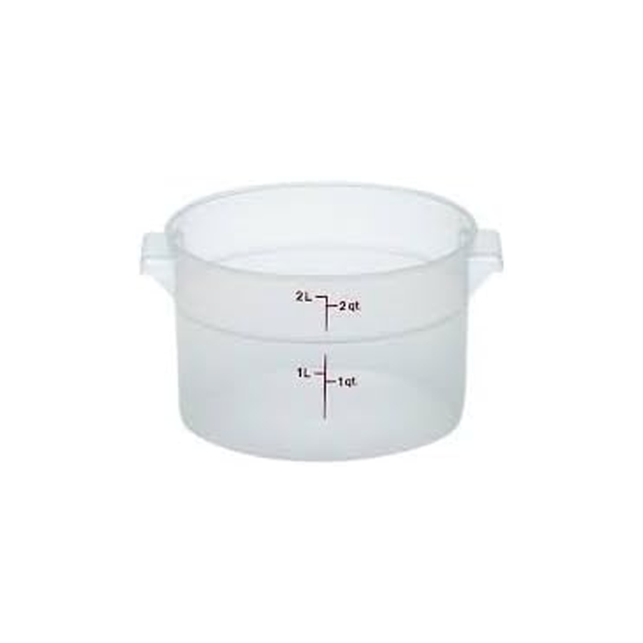 Round Storage Container 2 Qt., 6 Pack