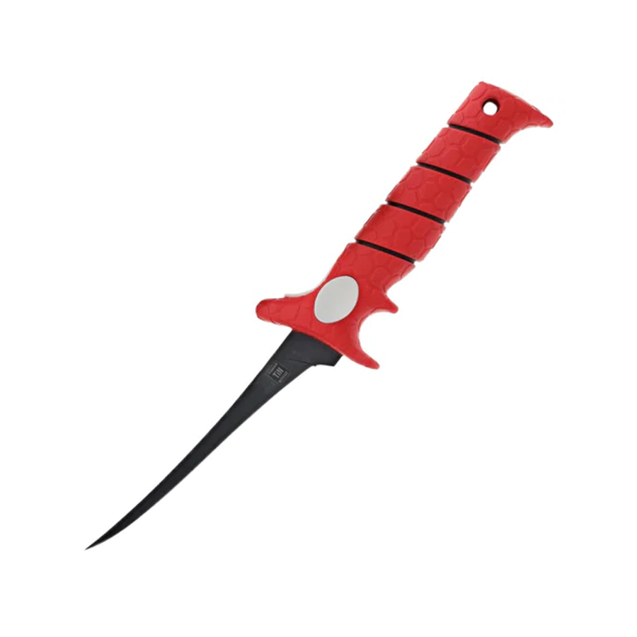 6 Inch Ultra Flex Tapered Fillet Knife with Non-Slip Grip Handle