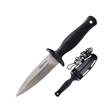 Counter TAC II 3 3/8" Blade AUS 8A Steel with Sheath