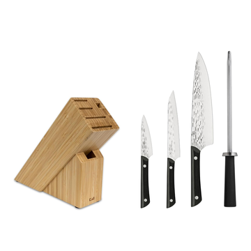 Kai PRO 5-Piece Kitchen Knife and Knife Block Set