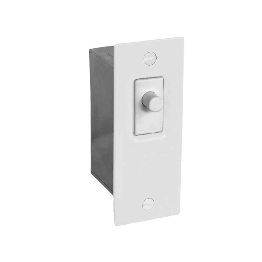 1 Pc, Steel, Powder Coated White Door Jamb Switch Kit For Indoor