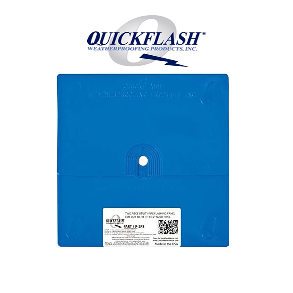 Quickflash Plumbing Flashing Panel - P-2PS