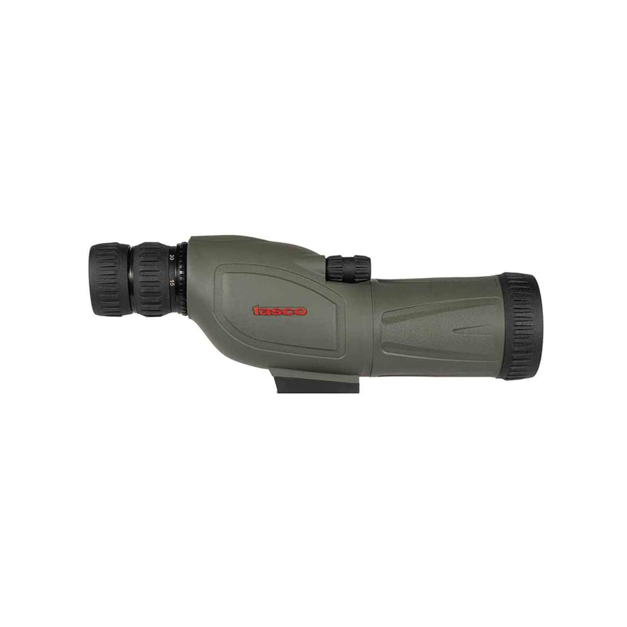 Spotting Scope 15-45x50 Zoom Eye Piece, Compact Straight View in Green TS154550