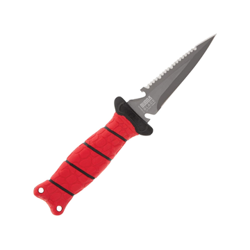 BUBBA 3.5" Pointed Dive Knife with Non-Slip Grip Handle