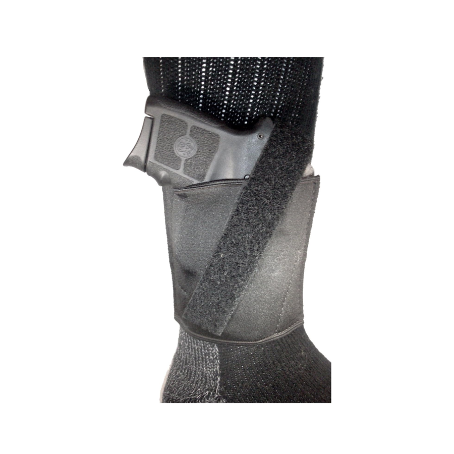 1001457 Black Ankle Holster Right Hand B516-2