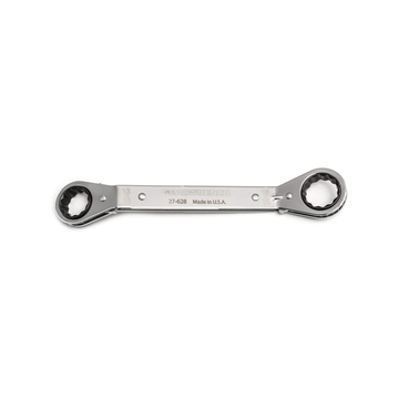 12 Pt. 25° Offset Laminated Ratcheting Box Wrench, 3/4" x 7/8" - 27-626G
