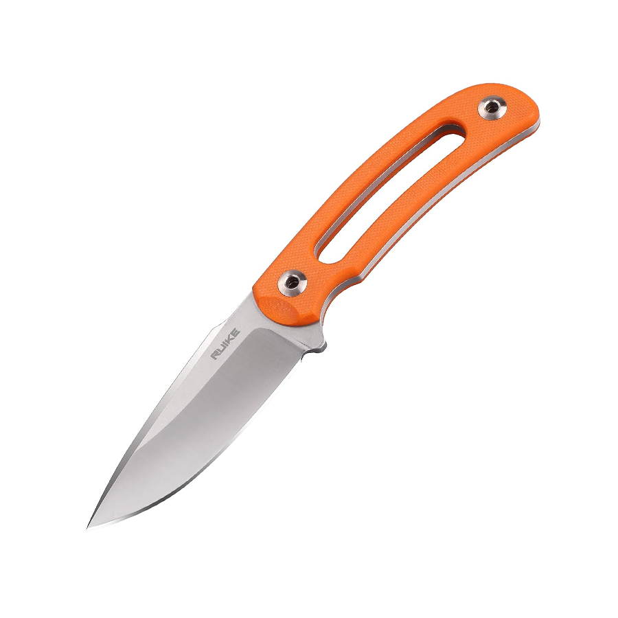 Ruike Fixed Blade Knive, Orange, G10 (F815-J)