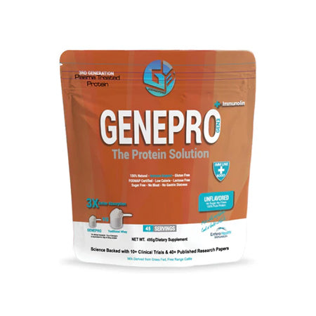 GENEPRO Protein: 45 Servings, Premium Protein for Absorption,
