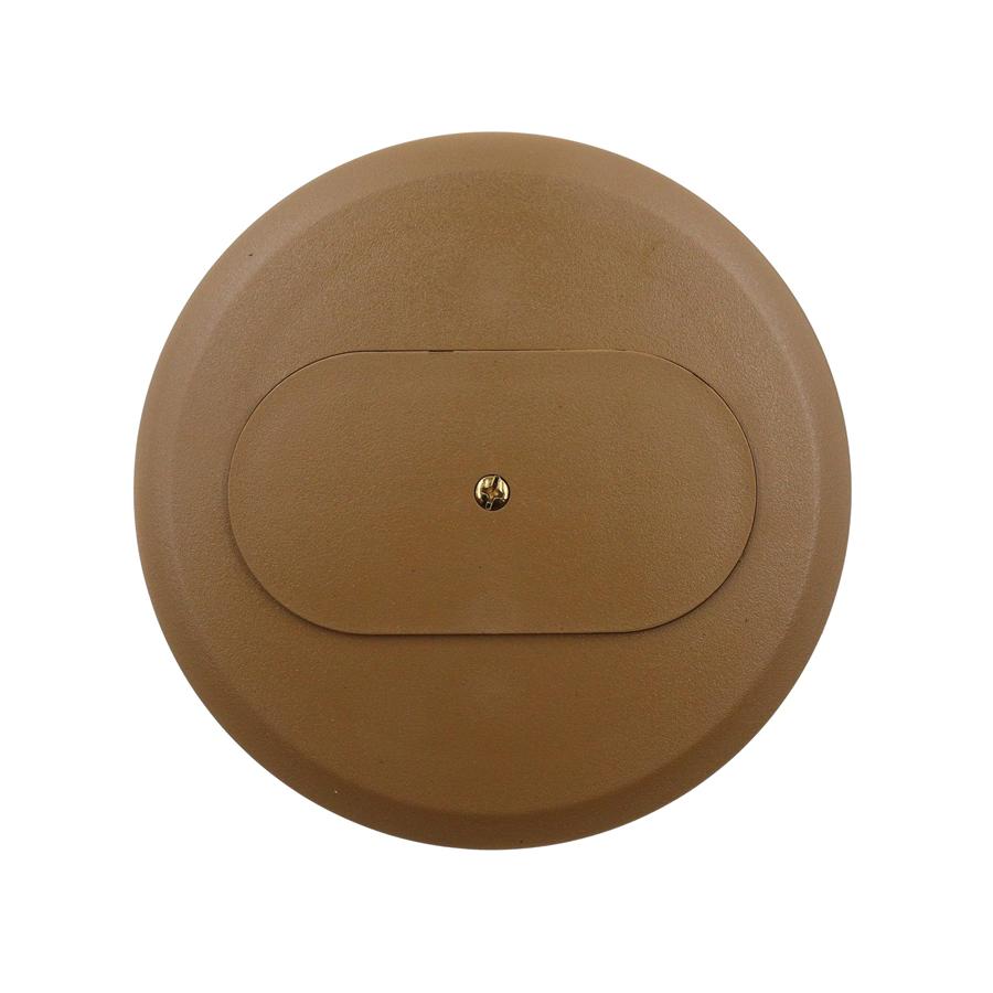 Carlon E97DSC Round Duplex Receptacle Cover