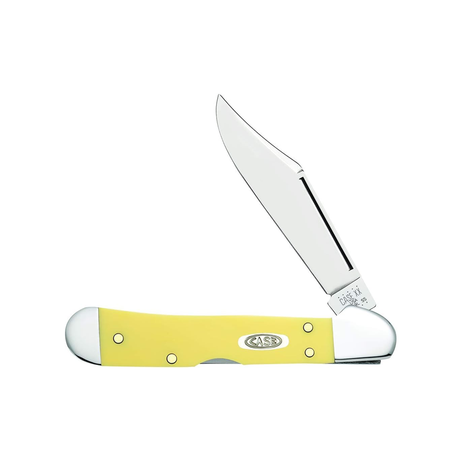 CA30116 Pocket Knife Mini Copperlock Yellow Synthetic