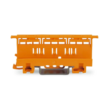 Mounting Carrier | for 221 Series (24 – 12 AWG) | DIN-35 Rail/Panel Mount | Orange