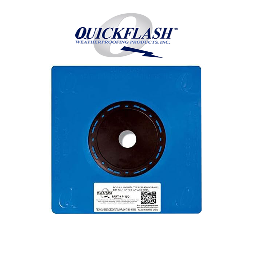 Quickflash Plumbing Flashing Panel P-150