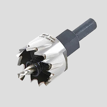 McJ Tools 1-1/4 Inch HSS M2 Drill Bit Hole Saw for Metal, Steel, Iron, Alloy, Ideal for Electricians, Plumbers