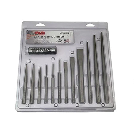 lK12 Punch and Chisel Set, 12-Piece