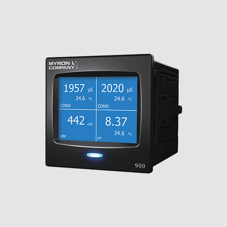 Myron L 900M-1C: Multi-Parameter Controller with Relay and Alarm