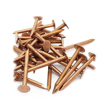 Copper Roofing/Slating nails - 100% Pure Copper nails (50)