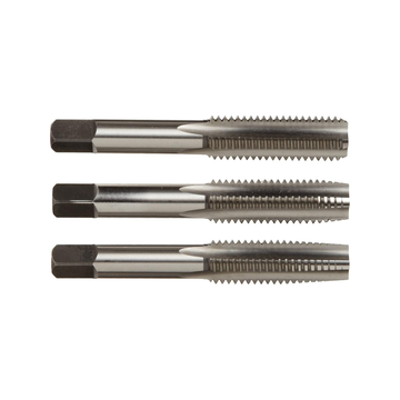 Alfa Tools CSHTS70536 3/8-16 Carbon Steel Hand Tap Set Taper/Plug/Bottom