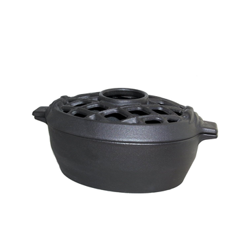 31666 Black Matte Lattice Steamer