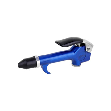 COLORFIT® S-148TC 1/4” NPT Lever Blow Gun Tool - Rubber Tip Nozzle, Blue