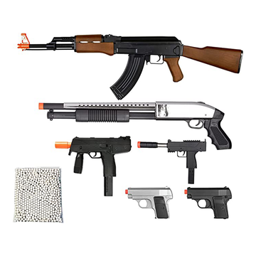All in One with Powerful Spring AK Rifle, SMG, Shotgun