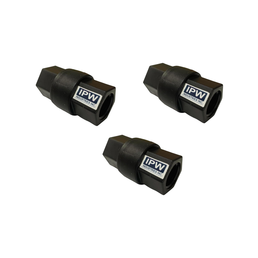 Series PVC NSF Check Valve ; 3/4"FNPT x 3/4"FNPT Buna - 3 Pack