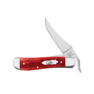 xx Knives Smooth Old Red Bone Russlock Stainless 11322 Pocket Knife