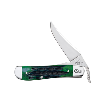 xx Knives Deep Canyon Hunter Green Russlock Stainless 75838 Pocket Knife