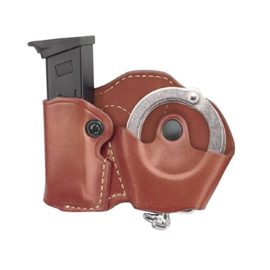 821-4 Gold Line Cuff Case/Mag Case Combo (Chestnut Brown)