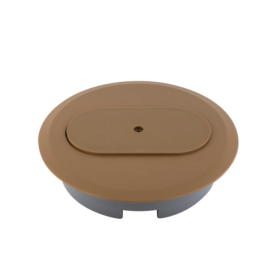 E97DSC Duplex Receptacle Flush Mount Carmel Cover