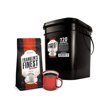 Franklin's Finest Survival Coffee 720-Servings by Patriot Pantry