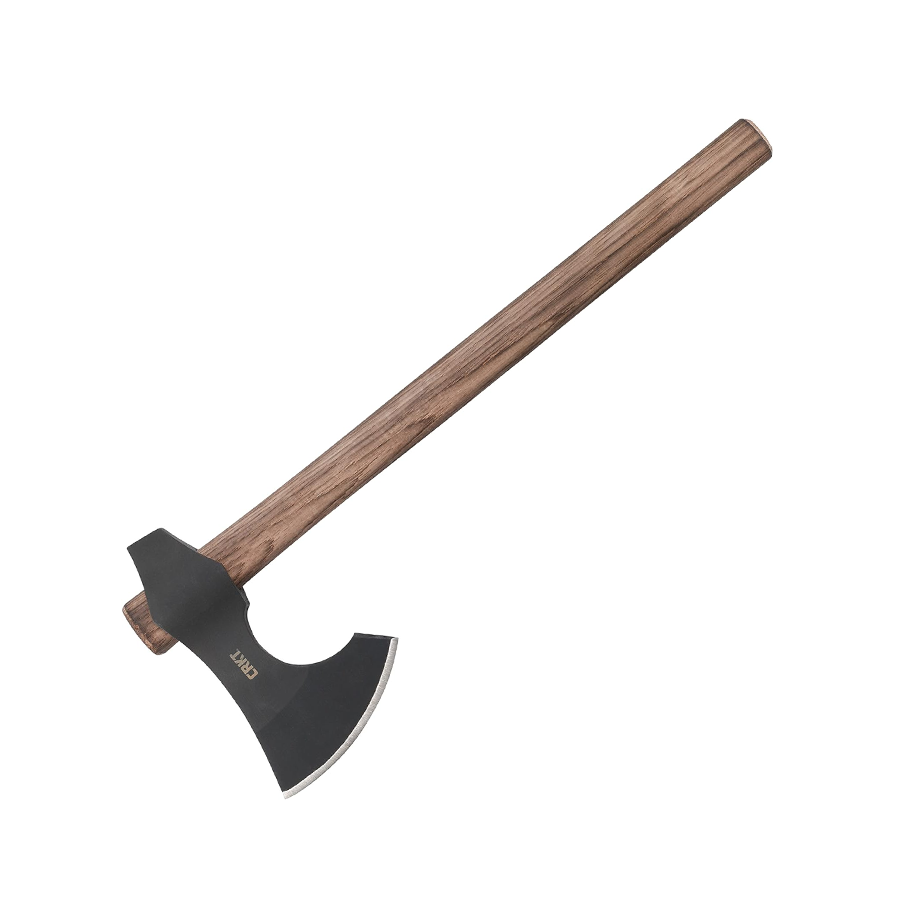 Berserker Axe: Two Handed Outdoor Axe, Forged 1055 Carbon Steel Blade