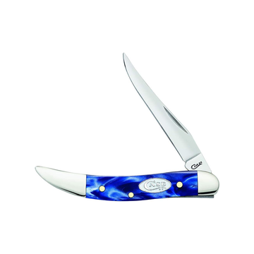 23437 WR XX Pocket Knife Small Texas Toothpick Sparxx Blue Pearl Kirinite