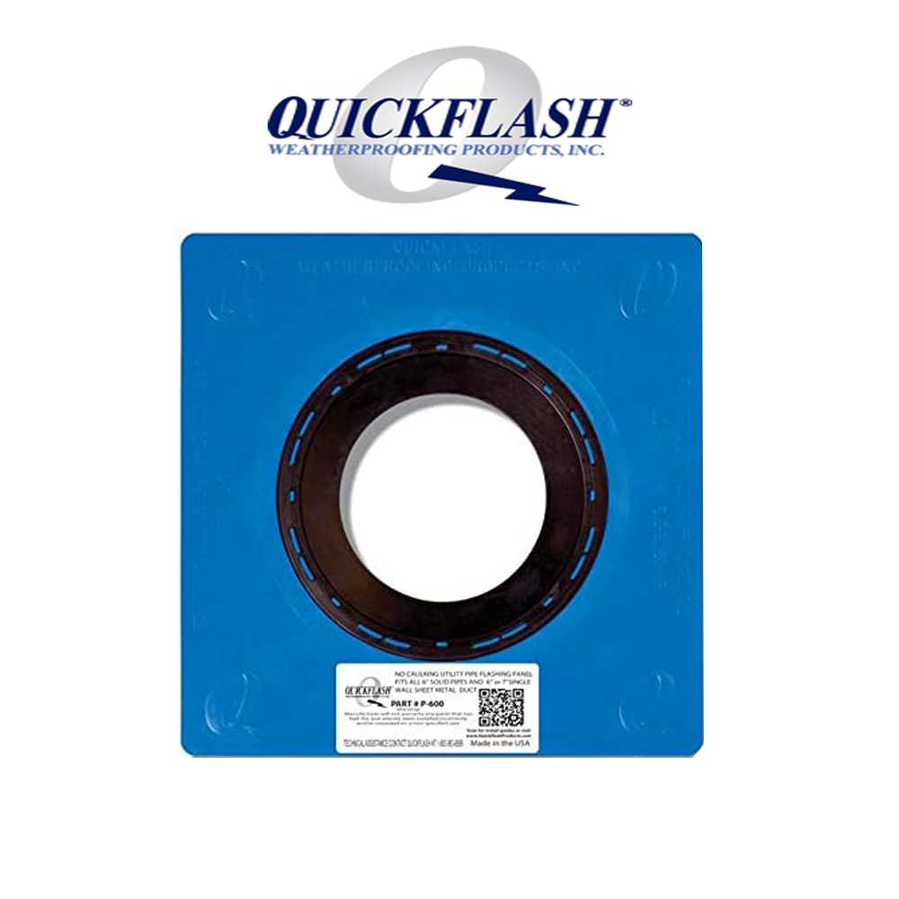 Quickflash Plumbing Flashing Panel -P-600