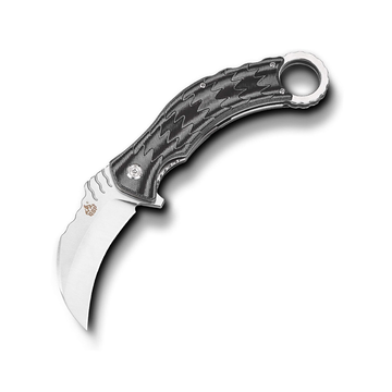 Karambit Folding Knife G10 Handle - Gray