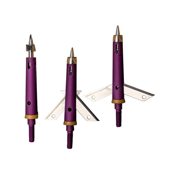 85669 Thorn Archery HPX Broadhead 2 Blade 100 gr. 3 pk., Purple