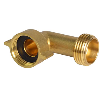 Garden Hose Elbow with Solid Brass 90 Degree