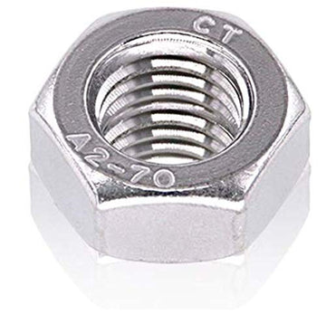 M8 Hex Nut M8-1.25 (20 Pack), 65mm Height, 304 18-8 Stainless Steel