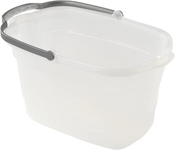 Plastic Rectangular Cleaning Bucket with Handle