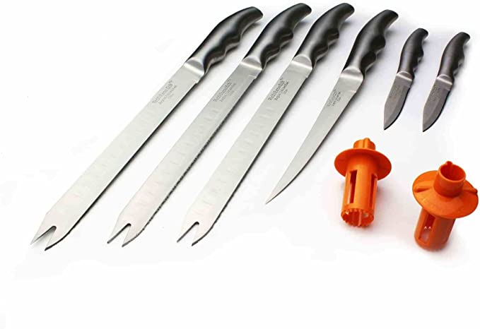 FOREVER SHARP CLASSIC SERIES 12 PIECE SET SURGICAL STAINLESS STEEL