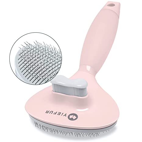Cat Hair Brush, Soft Silicone Self Cleaning Brush