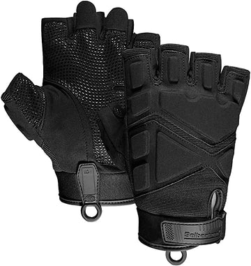 Women XXS to XXL Fingerless/Half Finger Sports Outdoor Tactical Gloves
