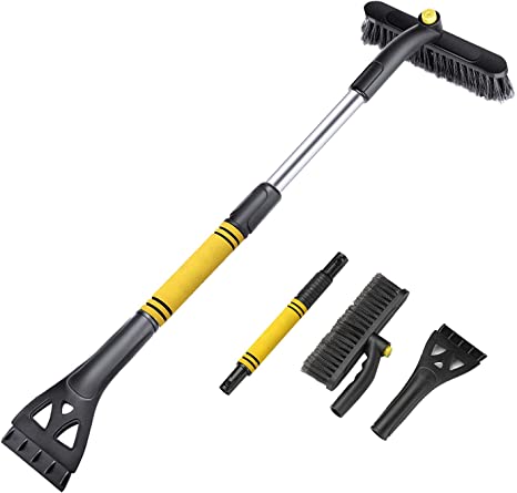 32" Extendable Car Exterior Accessories Snow Brush