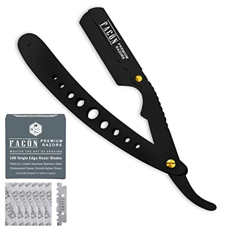 Professional Classic Straight Edge Barber Razor - Salon Quality