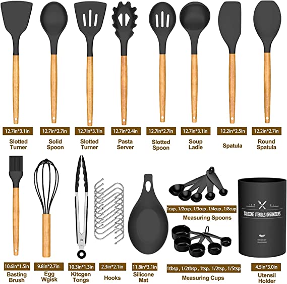 Chef Kitchen Cooking Utensils Set - Thumbnail 5