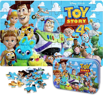 Disney Toy Story Puzzles in a Metal Box 60 Piece